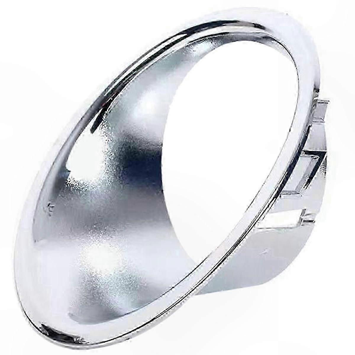 Electroplated Fog Light Cover for Left Front Bumper - Universal Fit