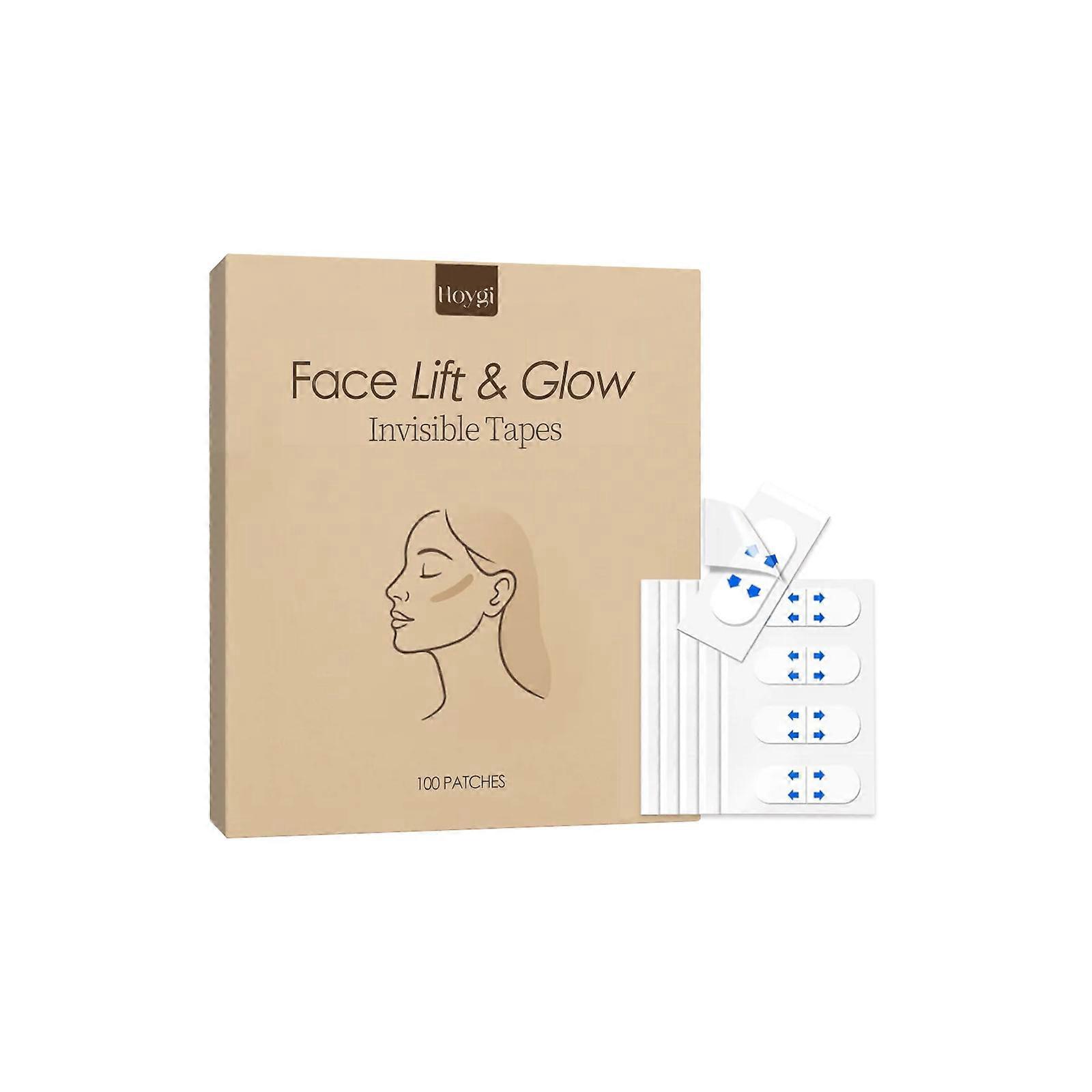 Hoygi Facial Lifting Invisible Patch Tightens Facial Skin, Hydrates And Lifts V-Shaped Small Faces. Transparent Invisible Patch