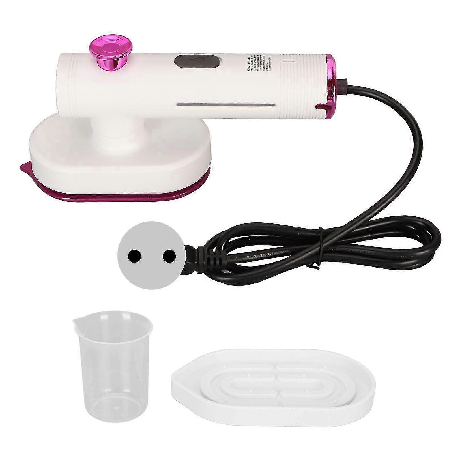 Compact Travel Steam Iron with Dual Dry and Wet Function, 220V EU Plug for UK Travelers