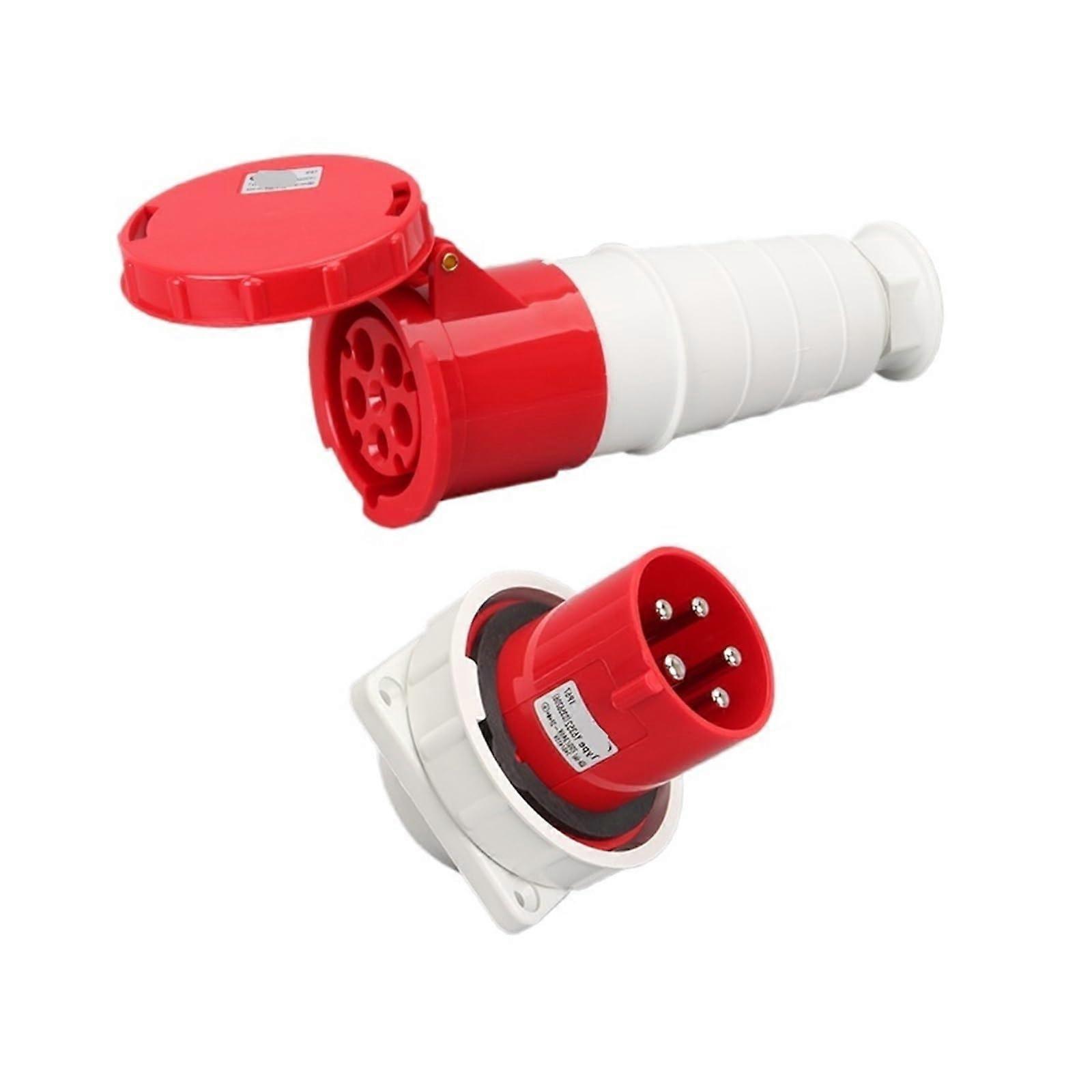 63A 5pin Concealed Plug Connector 5V  Current Power Connector