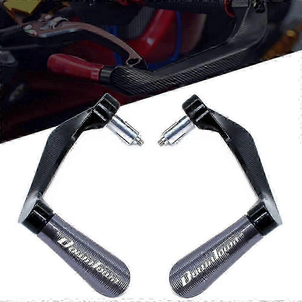 Universal Handlebar Grips Guard for Compatible Motorcycle Models with Brake and Clutch Levers Protection