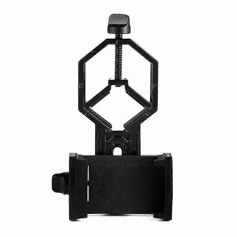 Universal Telescope Phone Adapter Mount Holder For Binoculars Monocular Spotting Scope Microscope1pcs-black