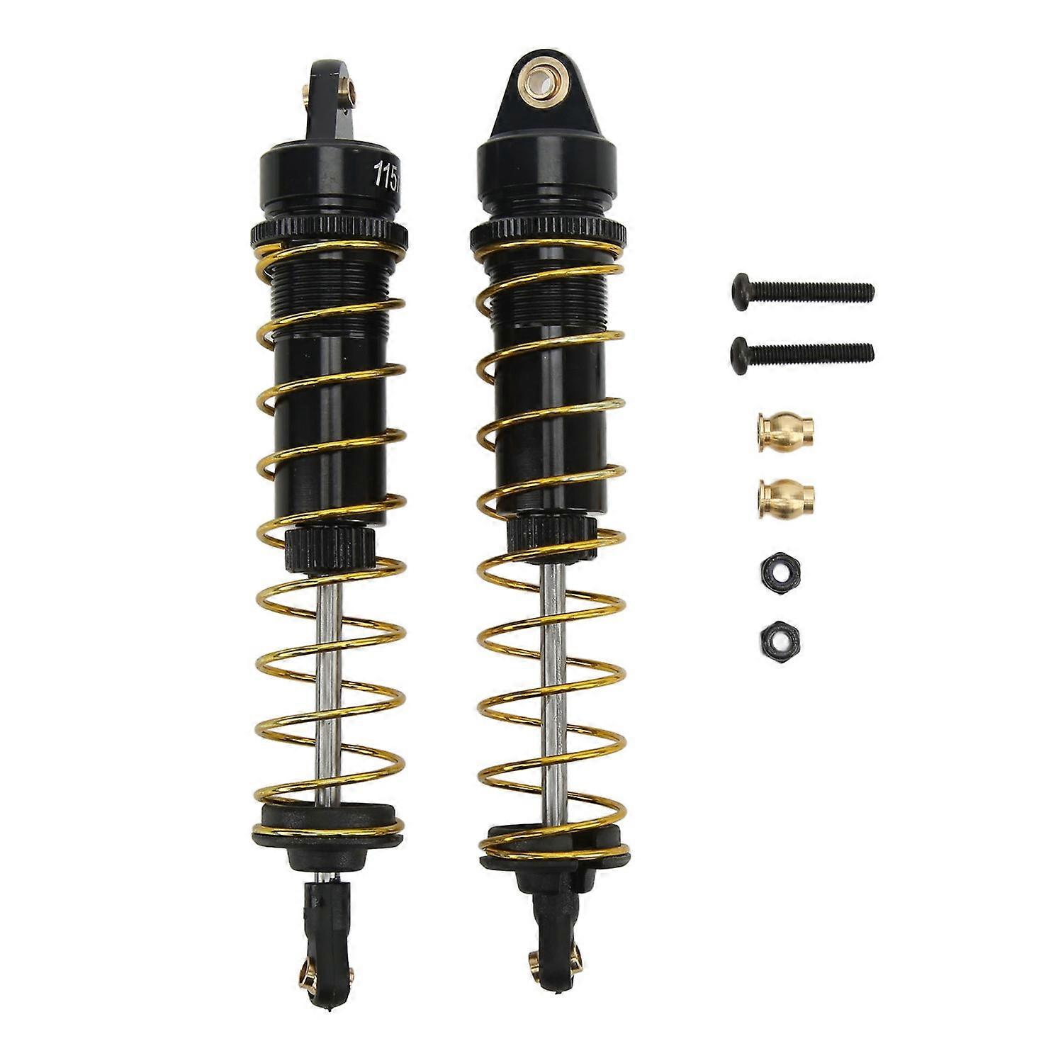 RC Shock Absorber Oil Pressure Adjustable RC Damper Set with Springs for Axial SCX10 90046 AXI03007 