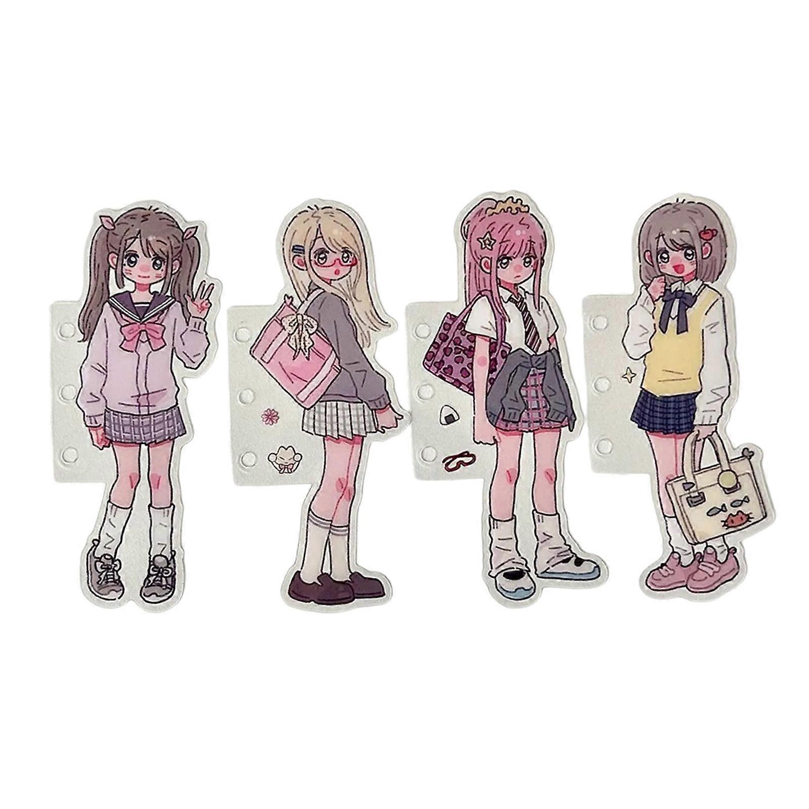 4 Sheets Per Set Planner Inserts Note Paper For Efficient Note Taking And Categorization Multicolor