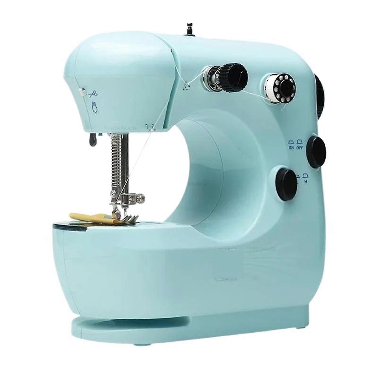 Sewing Machine Portable Mini For Beginners Handheld Electric Foot Pedal Household Multifunction