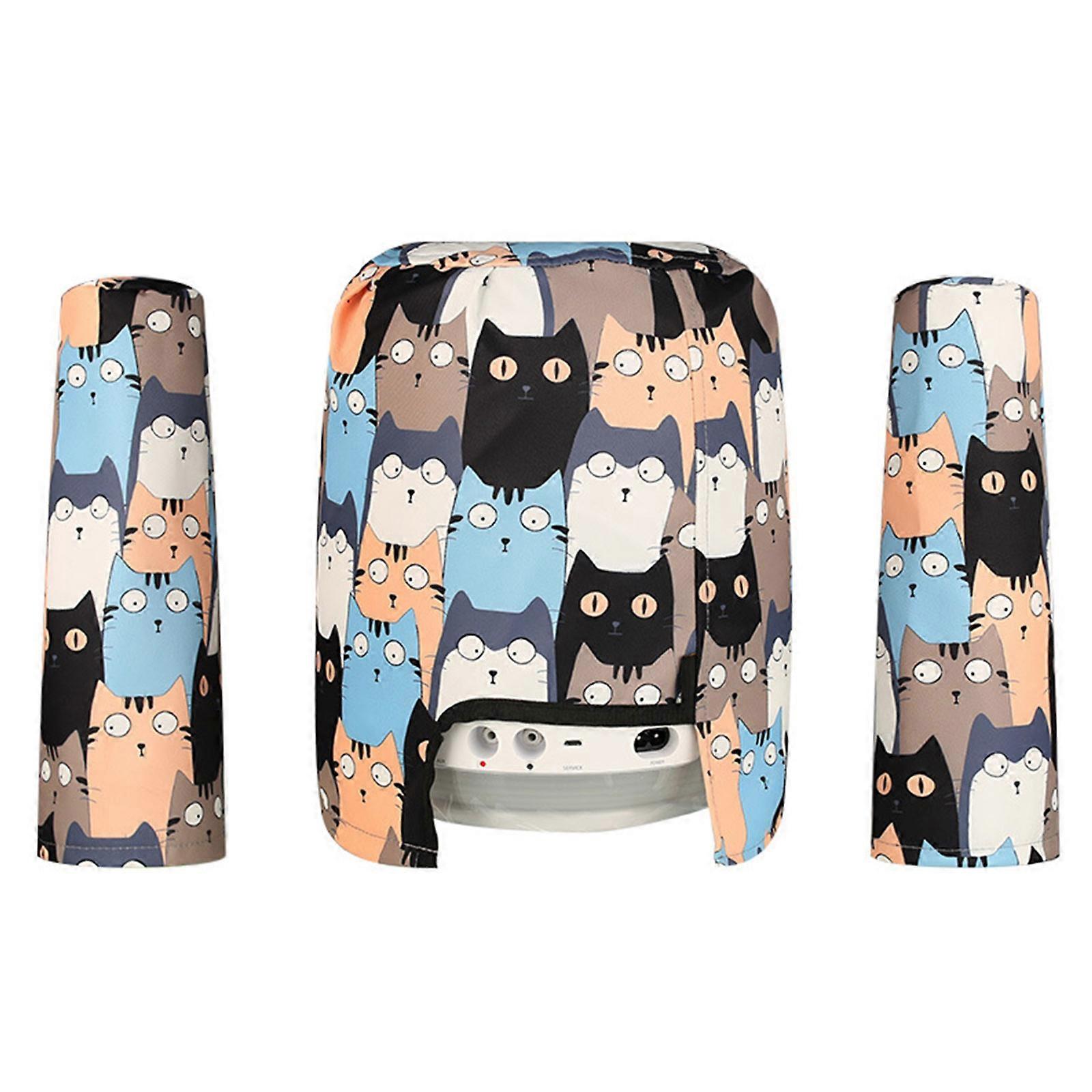 Premium Fabric Dustproof Protective Covers Compatible for Speaker System Washable Case Pouch Holder Multicolor