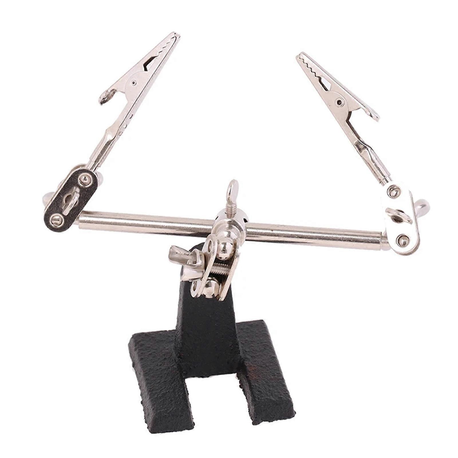 Electrical Circuit Hobby Soldering Station Tool Third Hand Soldering Iron Stand Clamp Helping Hands Multicolor