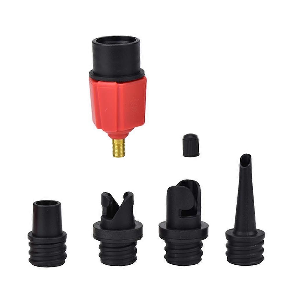 4 in 1 Inflatable Boat and Kayak Pump Valve Adapter for Airbed and Paddleboard Inflation