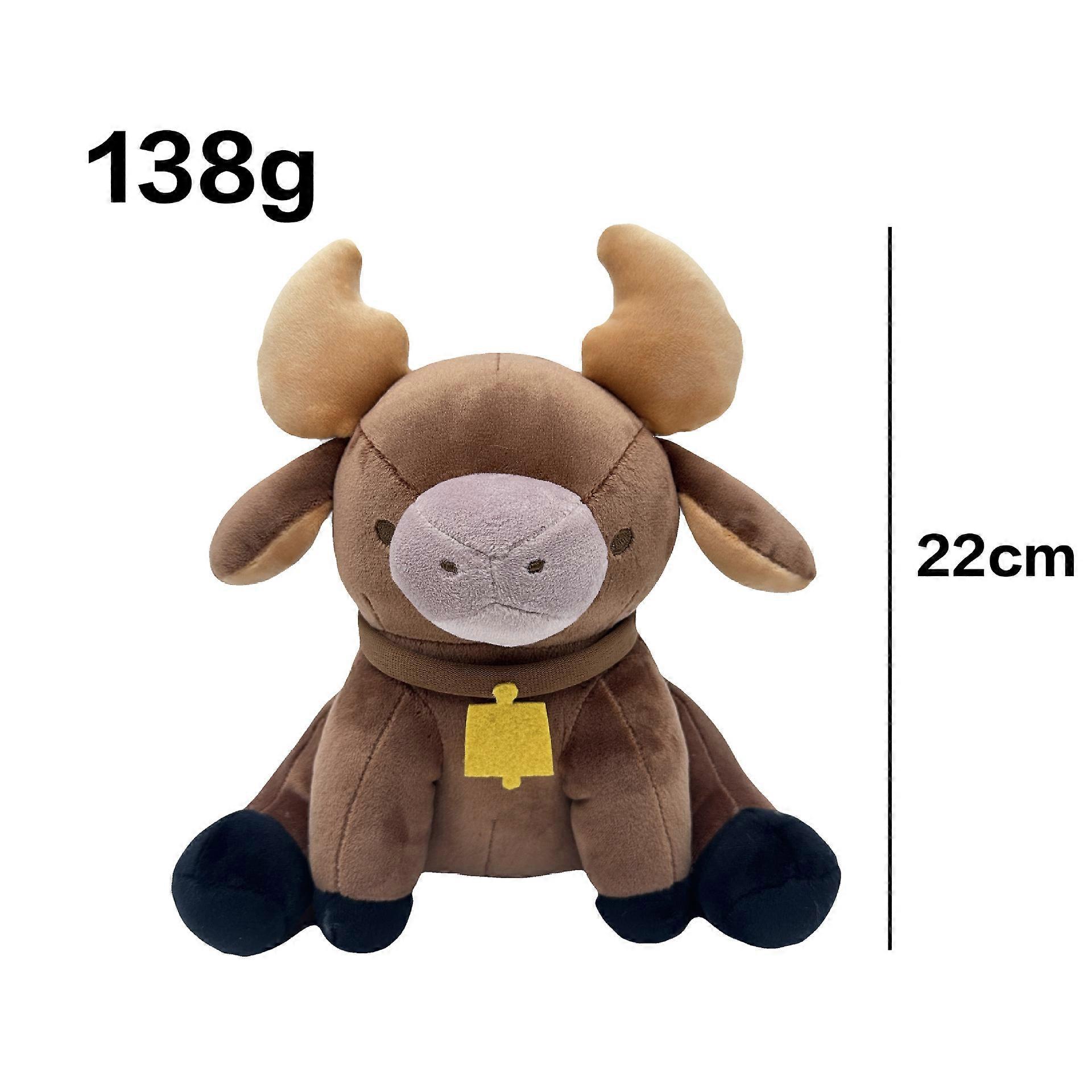 Palia Chapaa plush Brown Seated Calf Plush Toy
