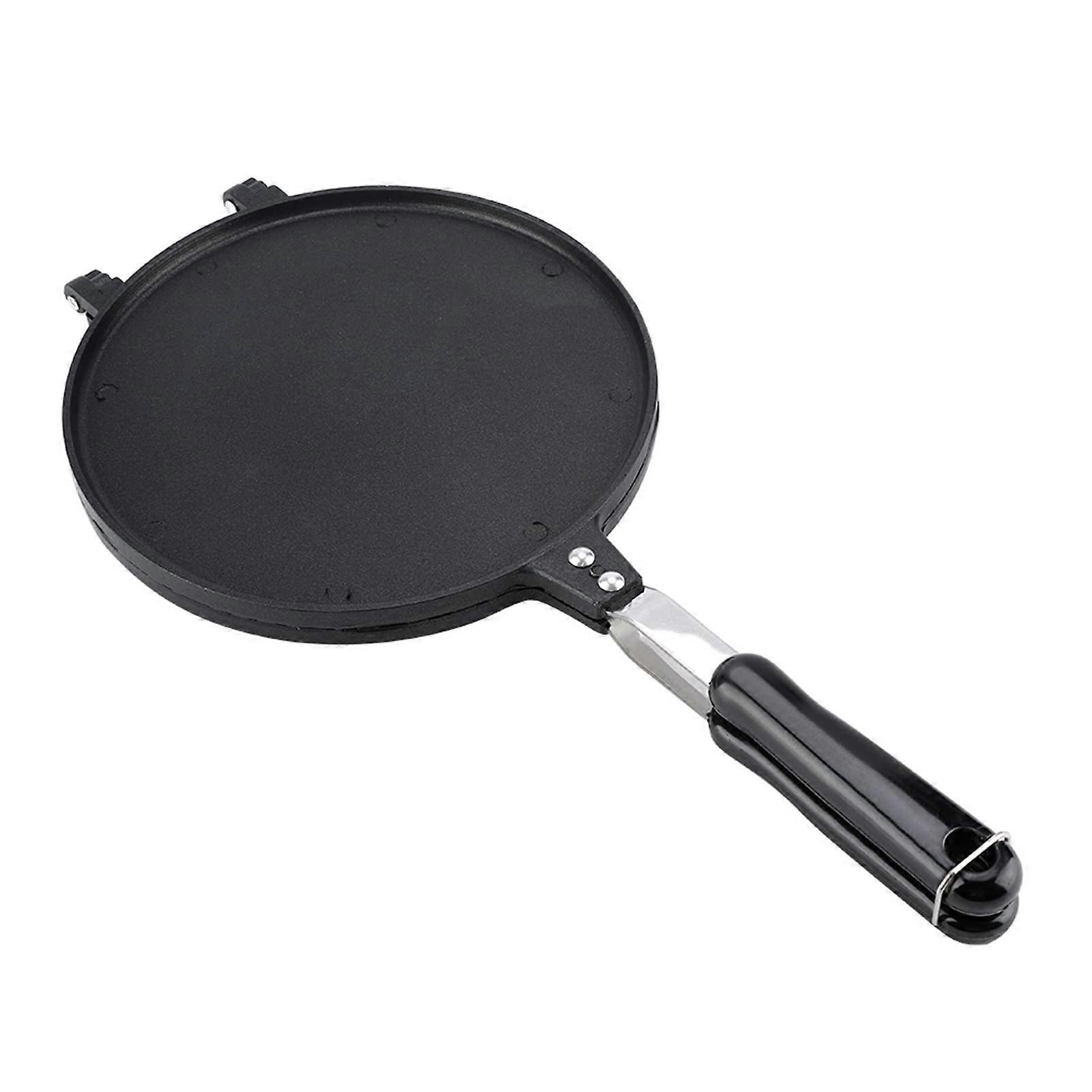 Non Stick Waffle Cone and Egg Roll Maker Aluminum Double Side Pan for Homemade Snacks