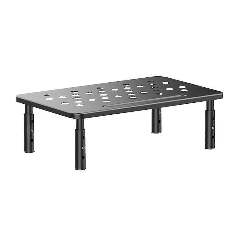 Adjustable Desktop Monitor Stand - Display Stand Screen Rack Holder for Office, Studio, Study & Students Black