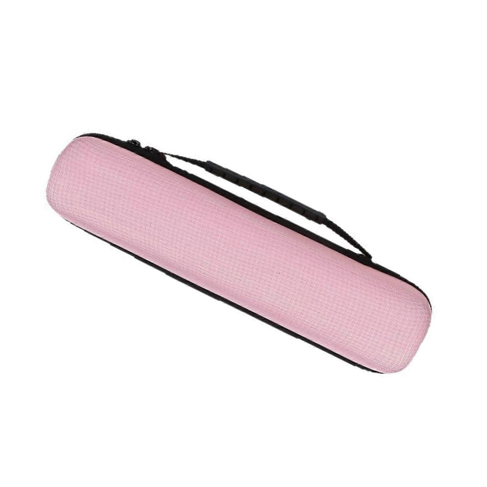 Portable EVA Music Instrument Case Compact Protective Holder Storage Bag For Soprano Recorders And Flute Storage  Pink