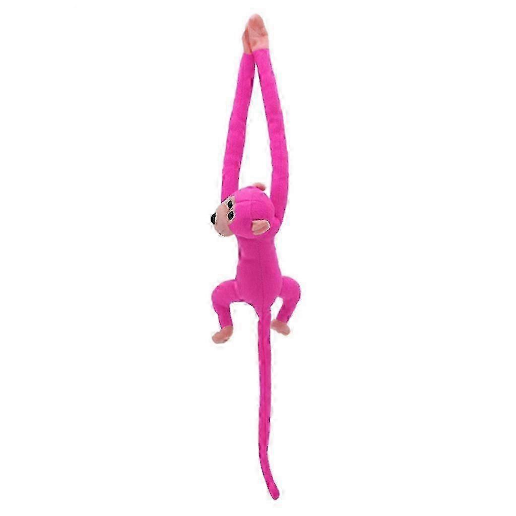 Hanging Plush Monkey Toy for Nursery Decoration with Long Poseable Arms