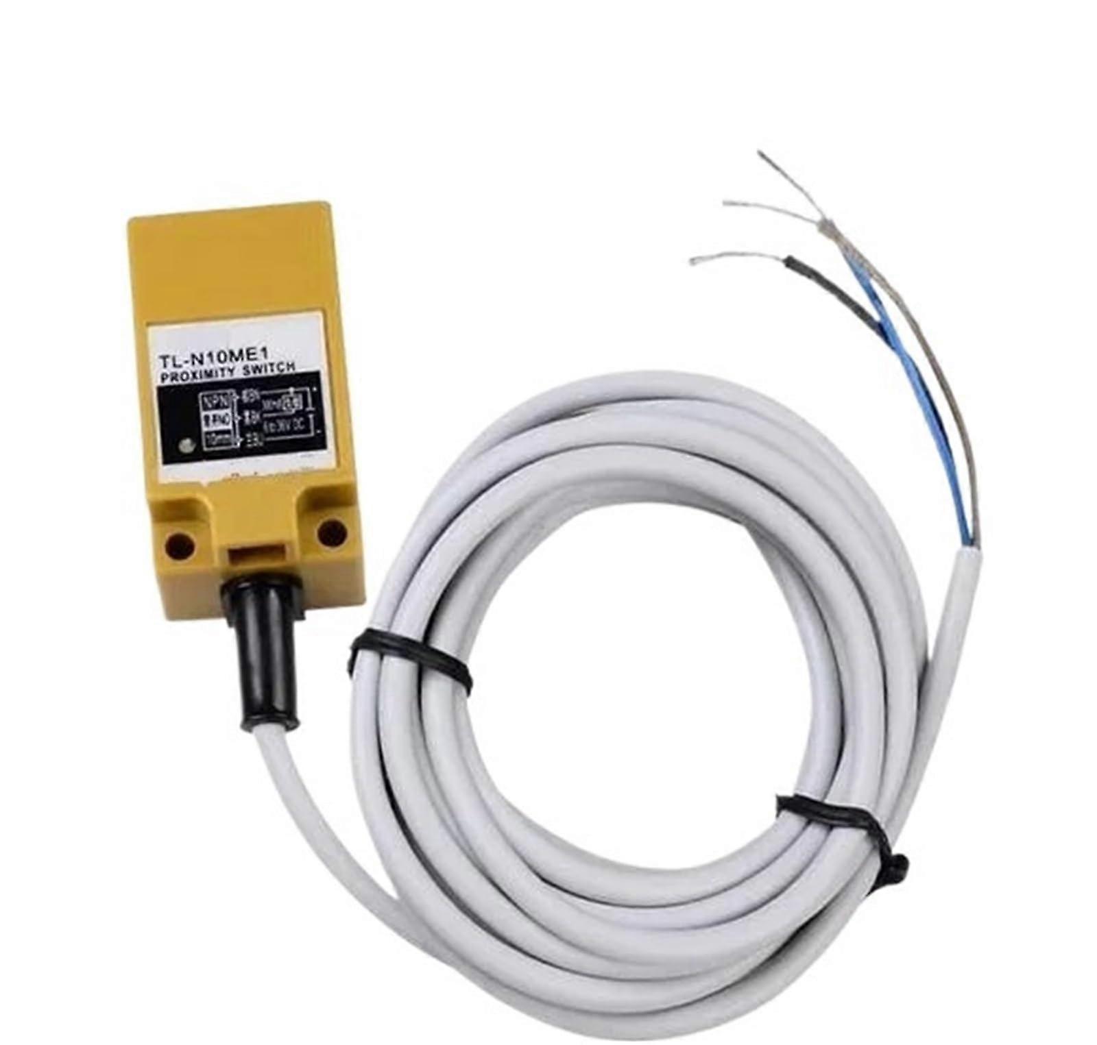 1pcs 636V Inductive Proximity Sensor Switch PNP NO 10mm Square 3Wire for Automation