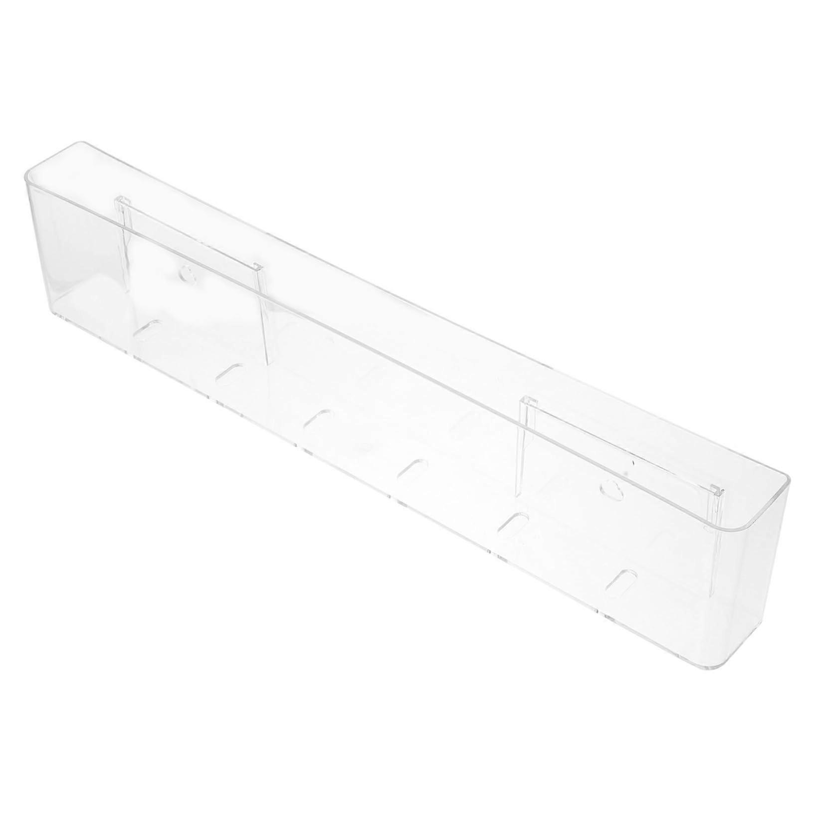 Acrylic Cd Storage Rack WallMounted Album Display Shelf Dvd Holder for Home and Office Organization