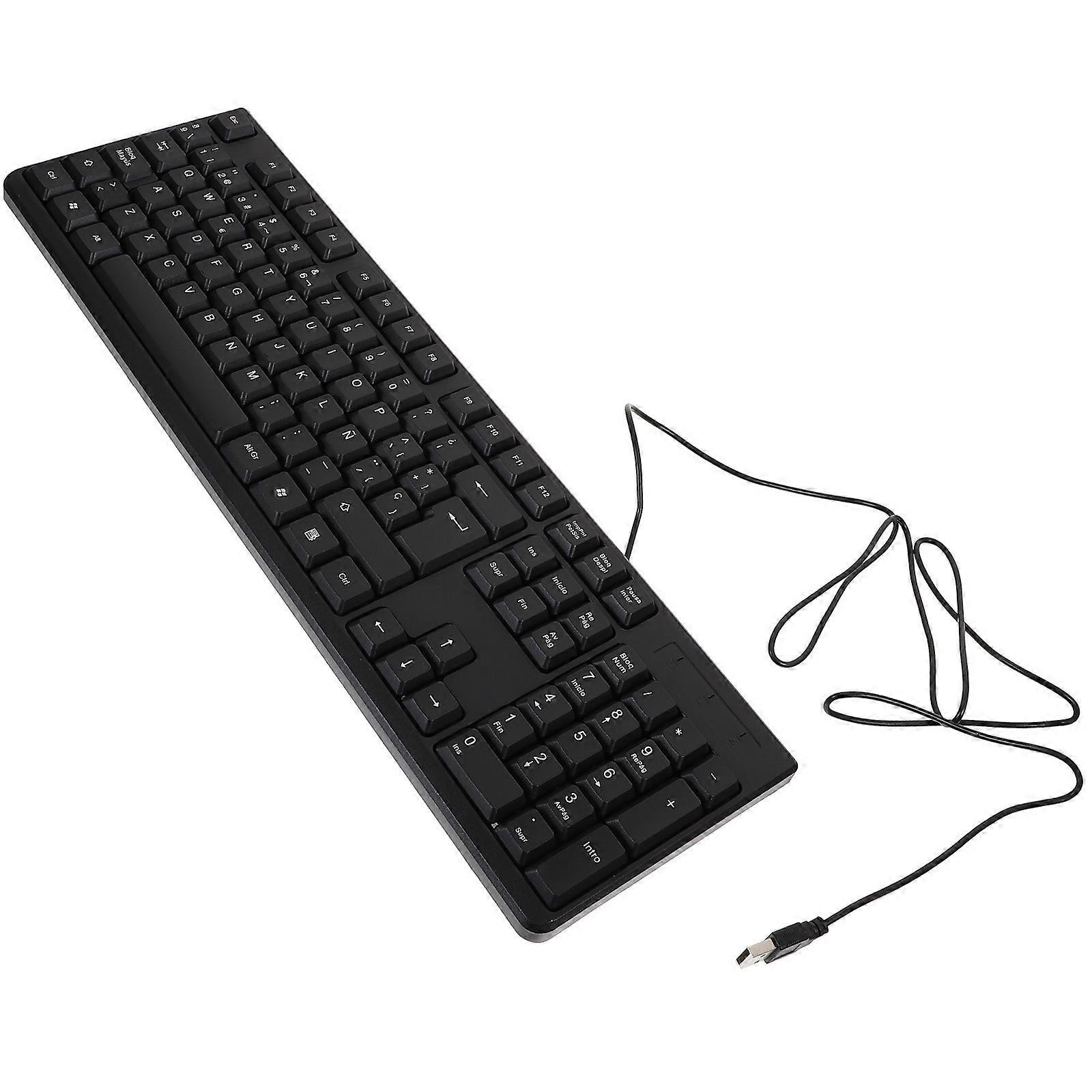 Electronic Keyboard Wired Gaming Keyboard for Work Use