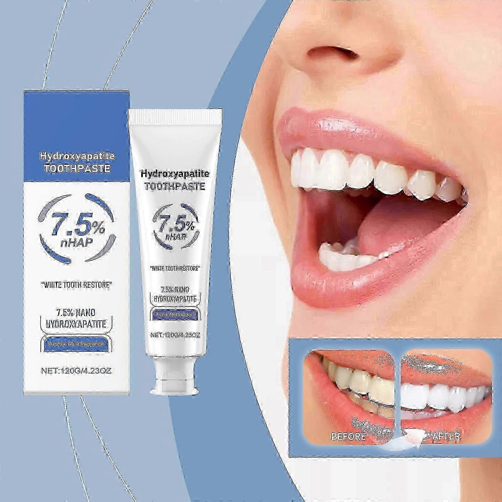 2025 Hydroxyapatite Toothpaste For Advanced White Tooth Recover 120g