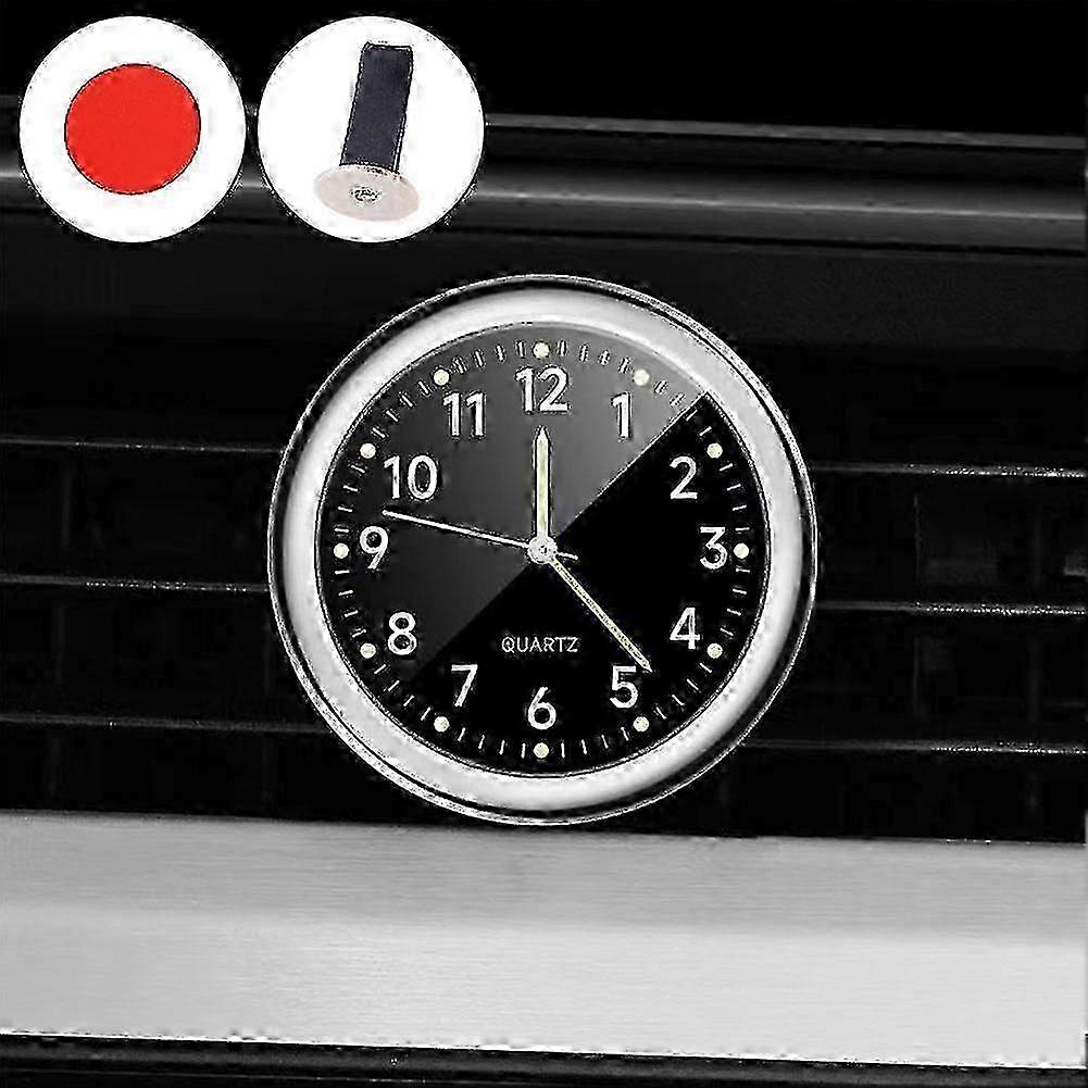 ​Mini Waterproof Car Dashboard Clock Quartz Electronic Watch with LED Display