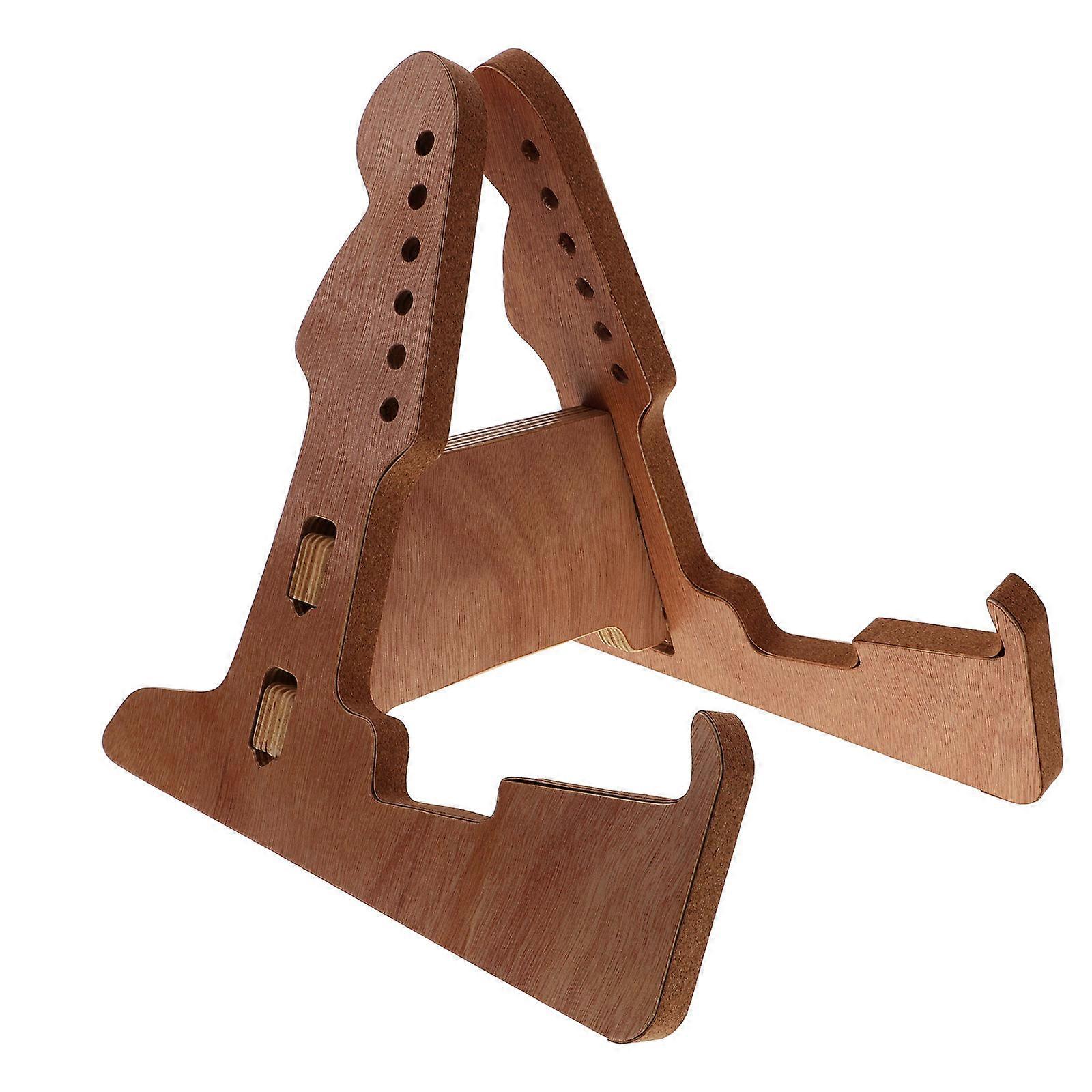 Stable Wood Guitar Stand for String Instruments Home Use 29.00X29.00X23.00CM Storage 1Pack