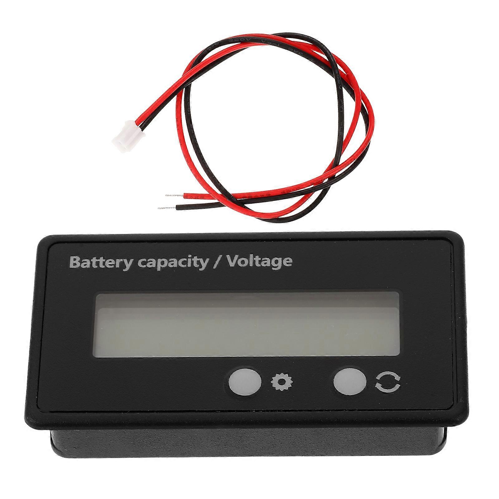 Battery Monitor High Precision Voltage Meter for 12V Car Use