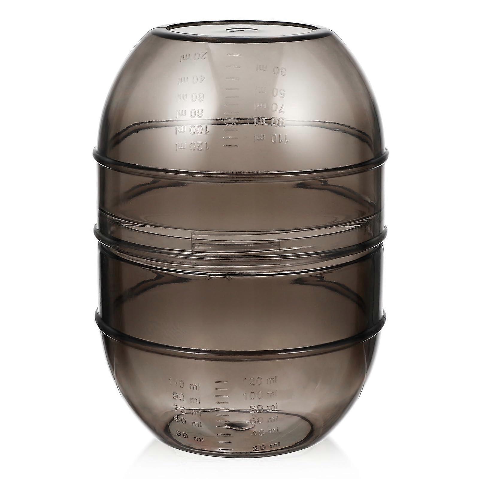 Hair Dye Mixing Bowl with Double Scale Precision, Durable PP Construction for Salon and Home Use