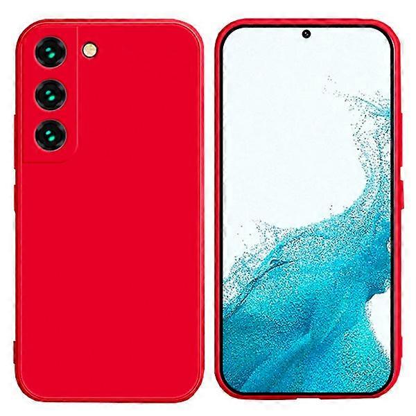 Compatible with Samsung Galaxy S20 FE - Silicone Case Red