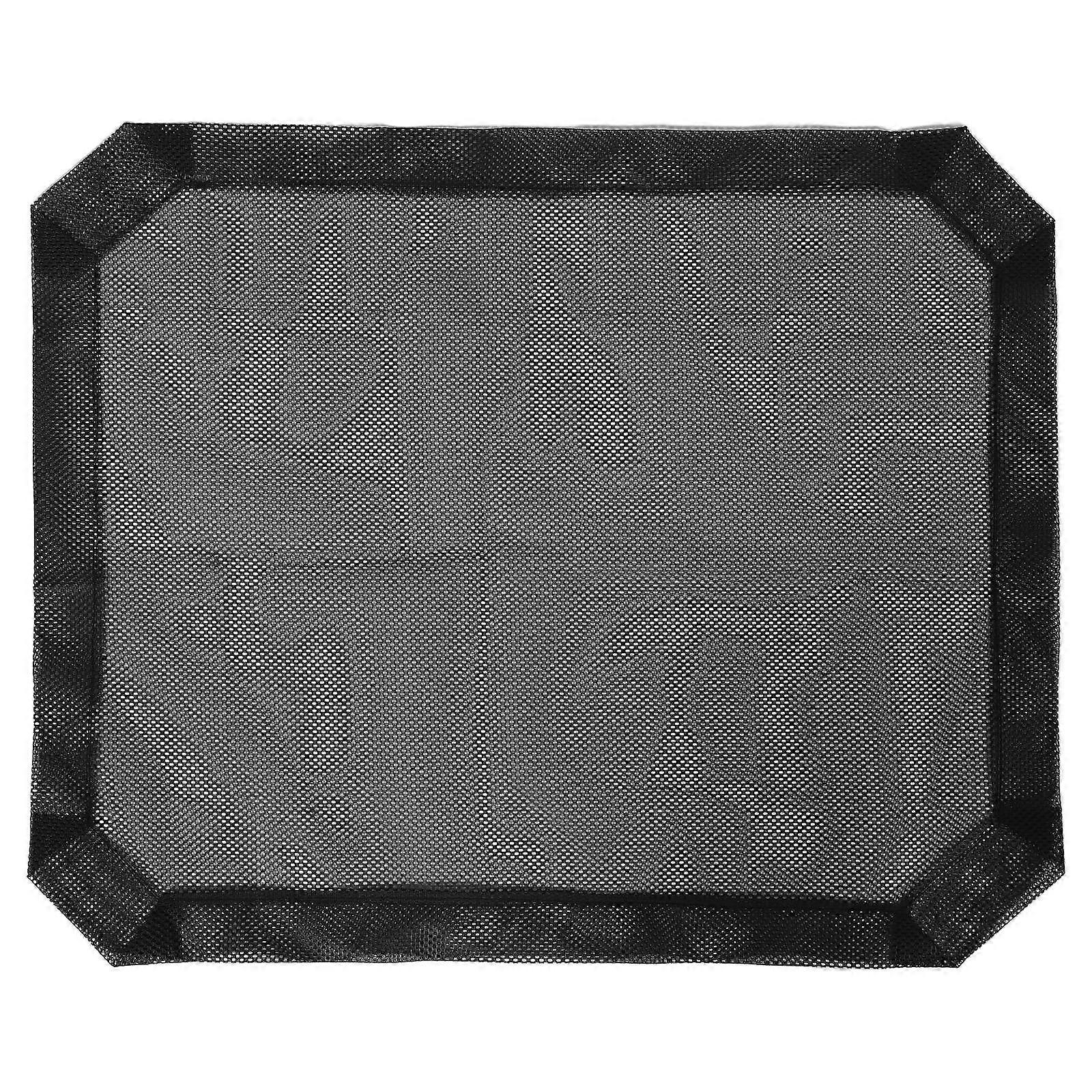 Comfortable Black Mesh Replacement Cover for Elevated Dog Bed Lightweight Portable Use 65x75cm