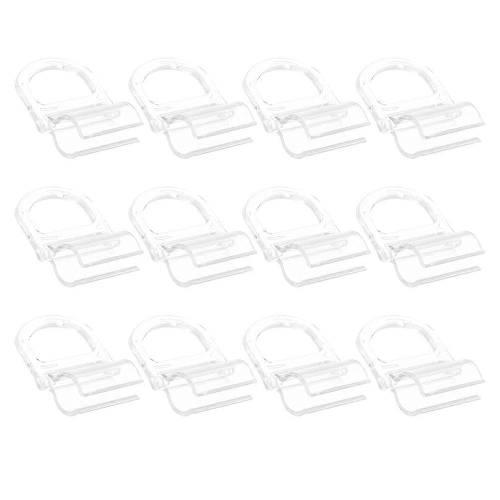 Shade Lift Handles Roller Shade Pulls for Home Use 36Pcs Transparent Pulls