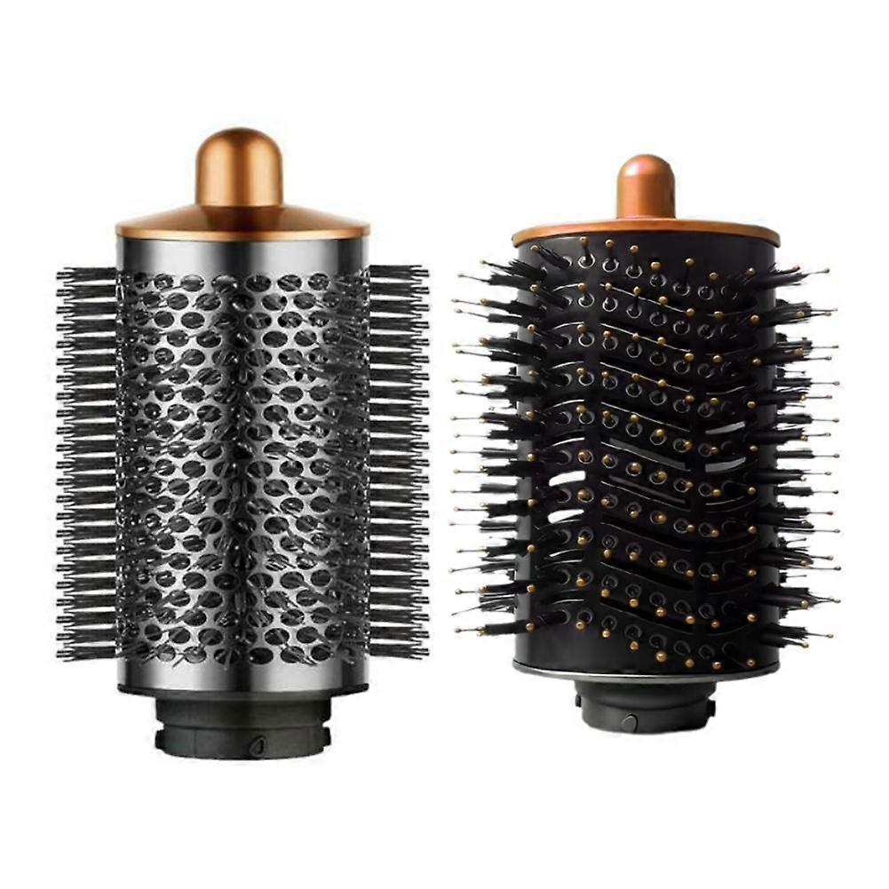 Round Volumizng Brush for Airwrap HS01/05/08 Smoothing Brush Flexible Bristles for Volume Frizz Control Styling A