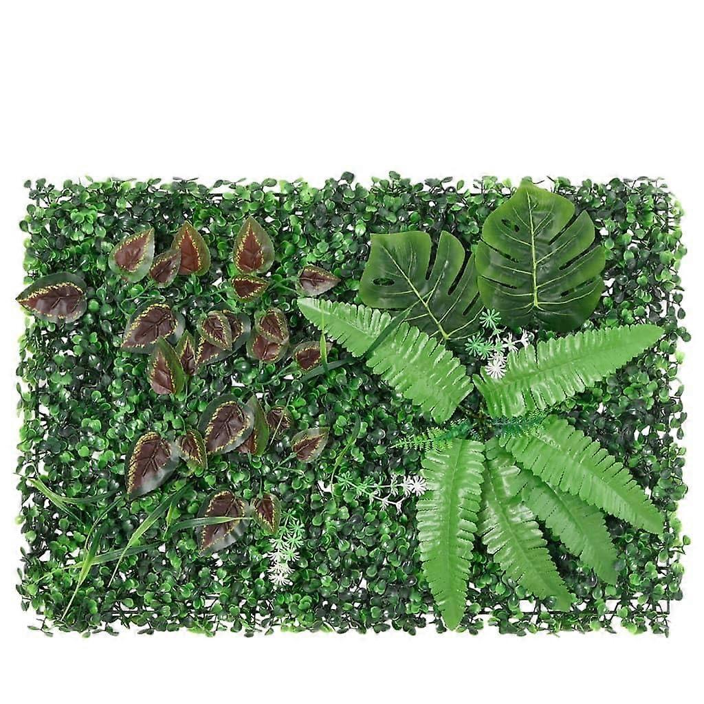 Artificial Privacy Fence Screening UV Resistant Realistic Greenery Hedge Panels for Garden 24pcs