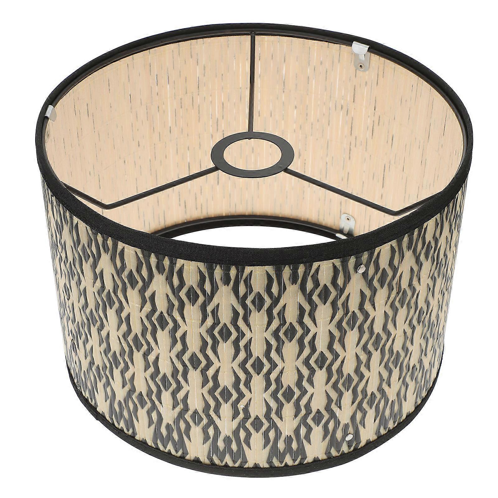 Ceiling Light Shade Metal Protector For Bedroom 30X30CM Geometric Design 1Pack