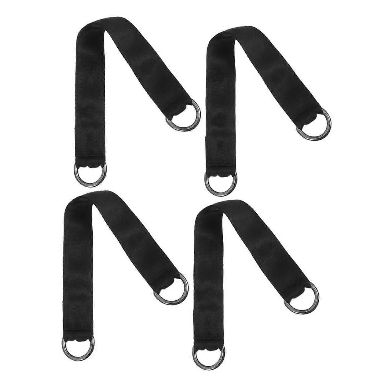 Swing Hanging Straps Kit for Outdoor Swings and Hammocks Secure Connection Quick Install 4pcs