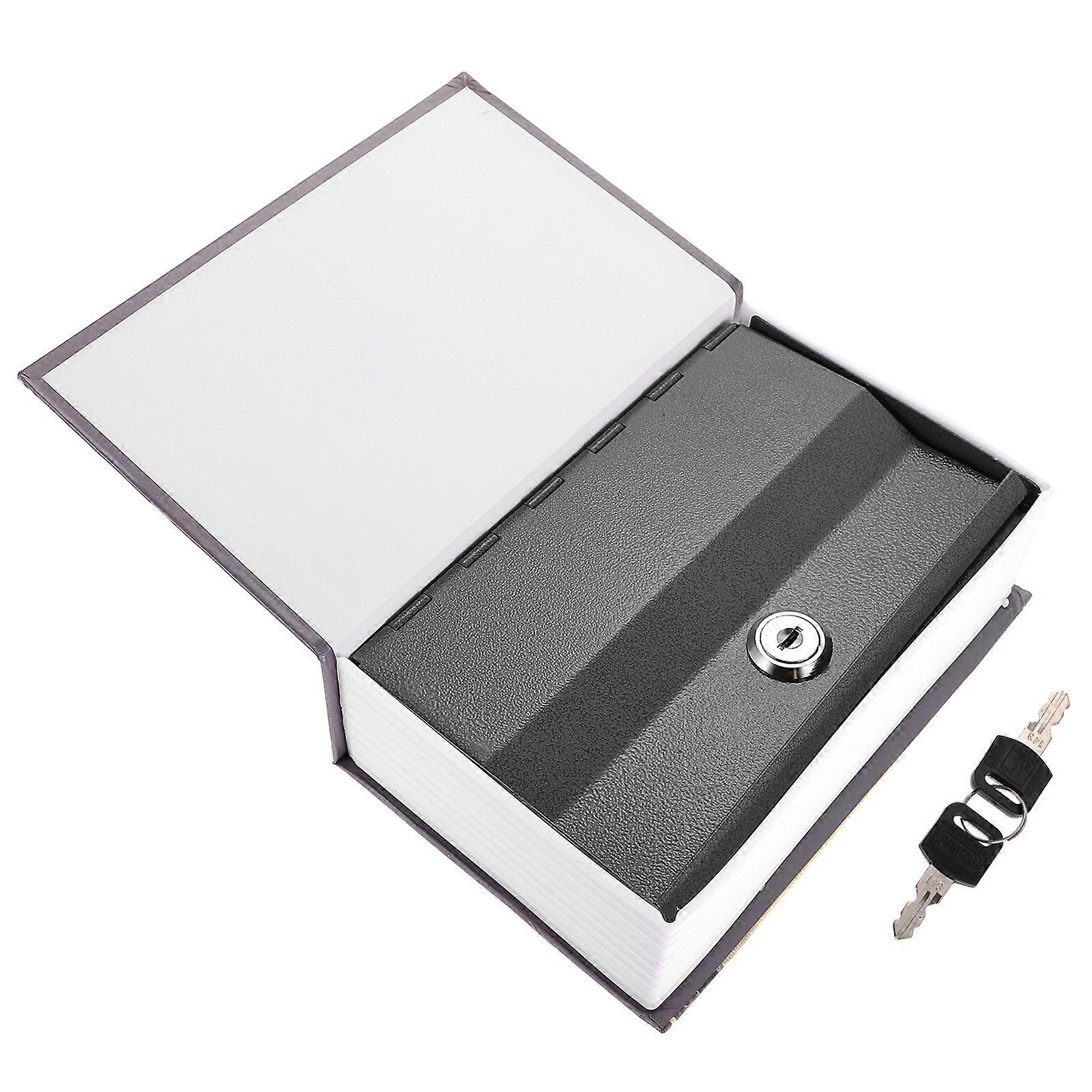 Simulation Book Lock Box with Coded Lock for Storage Use
