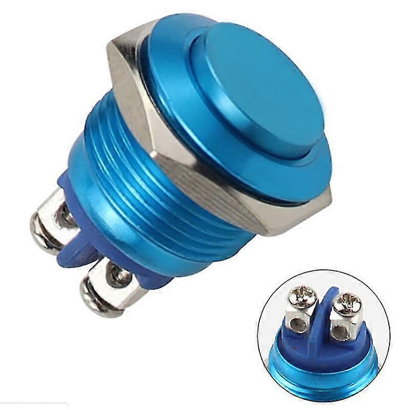 1Pc Momentary Push Button Switch 16mm Waterproof Mount Button Switch SHYTMV 2025