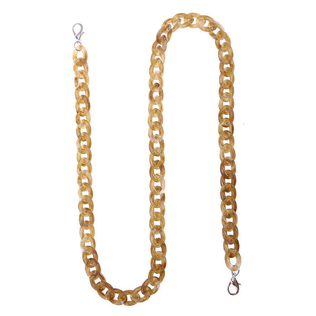 Bone Resin Chain Bag Strap for Shoulder Bags 120cm Replacement