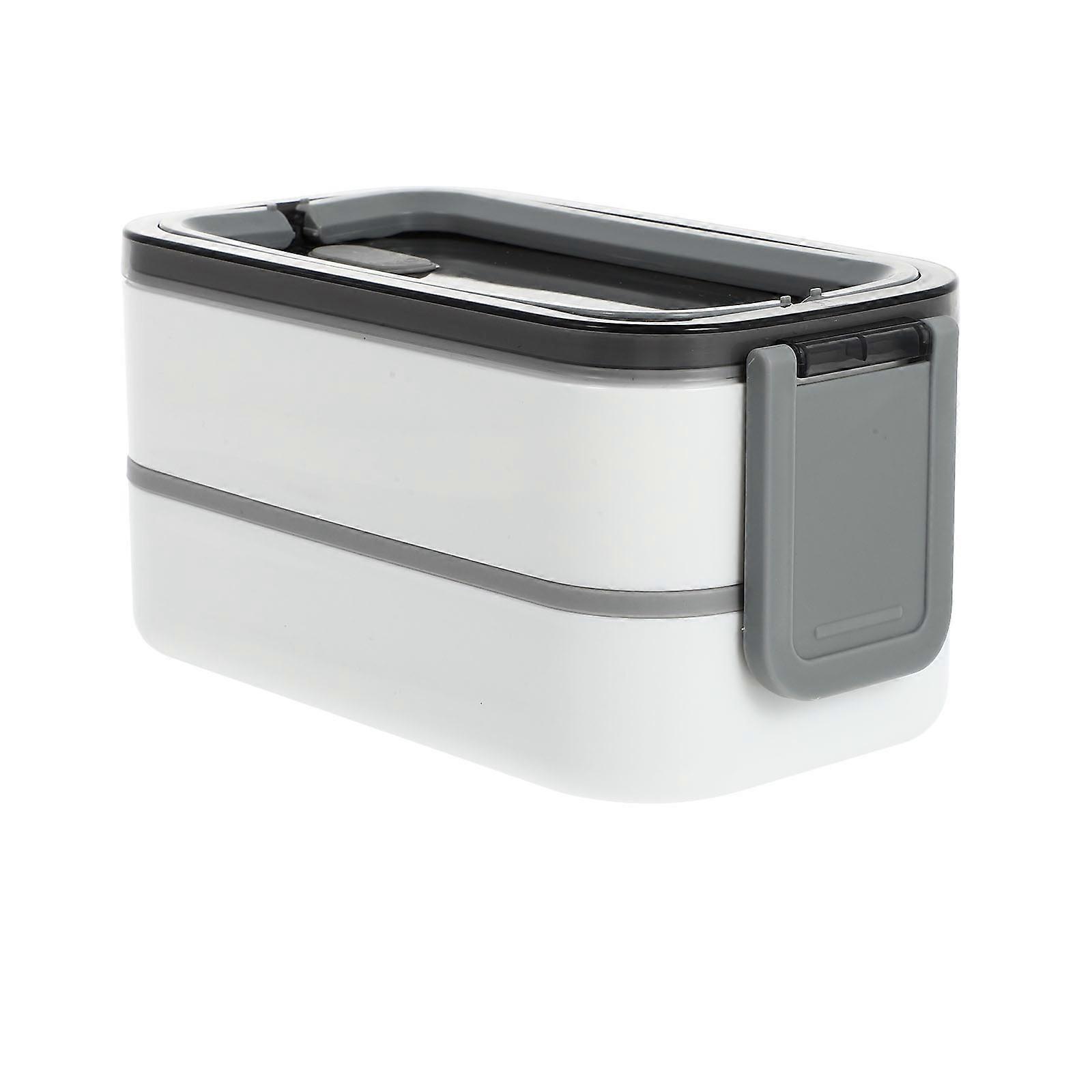 Meal Separation Bento Box for Storage 1Set Double Layer Portable Sealed Lunch Holder