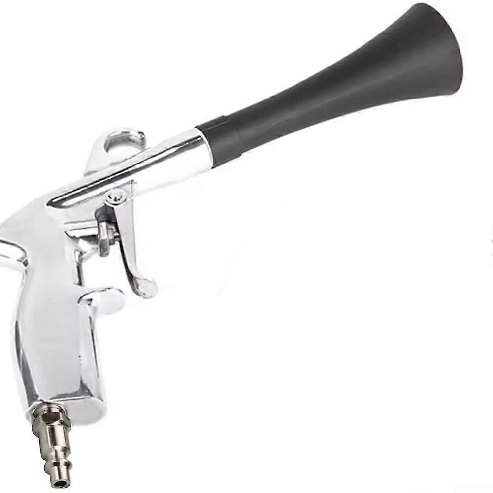 Car Interior Cleaning Tool, Professional  Pressure Air Duster with Adjustable Flow and Brush