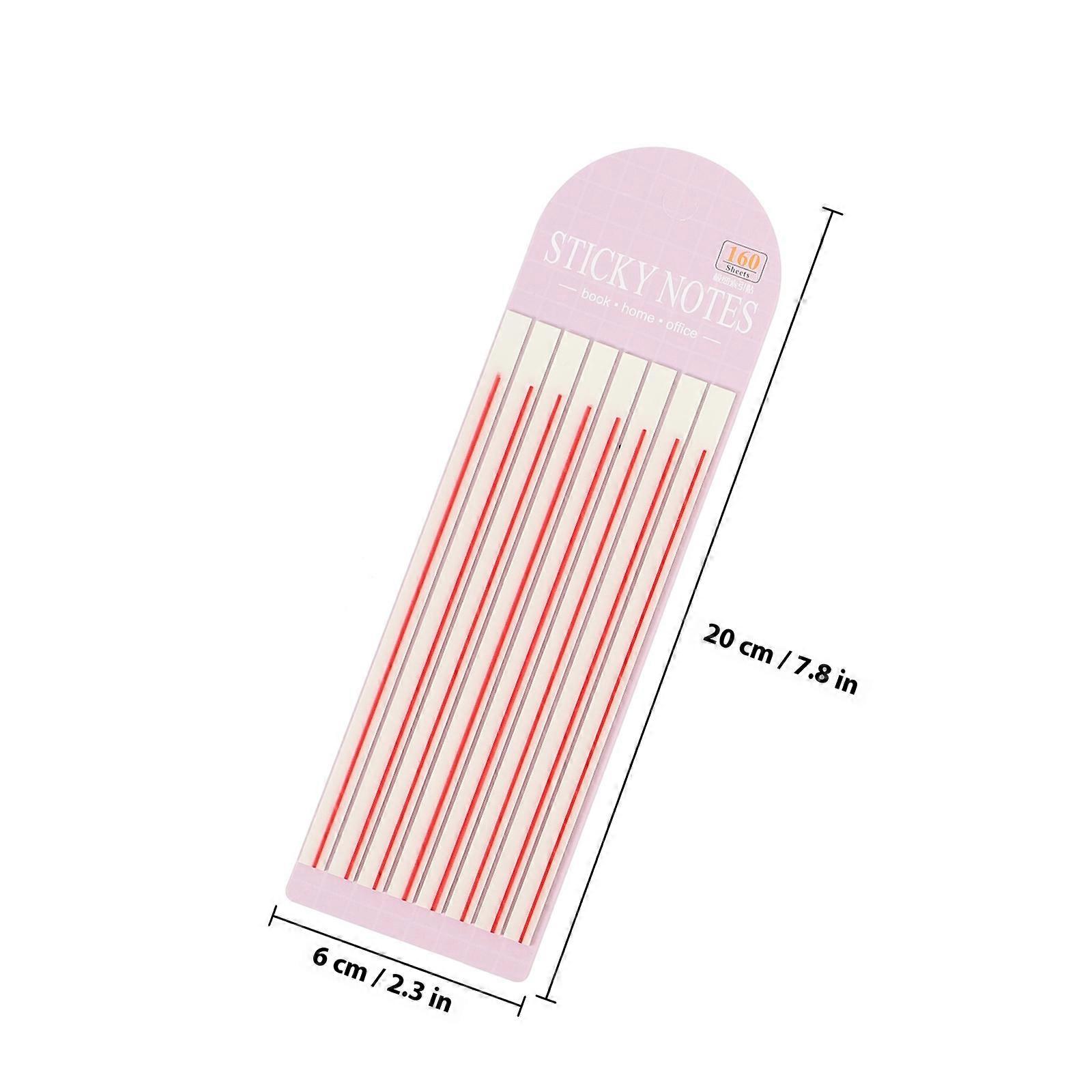 Highlighter Tape Reading Strips for Book Annotation with 4 Books