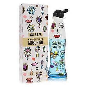 Cheap & Chic So Real by Moschino - Eau De Toilette Spray 3.4 oz - Women 