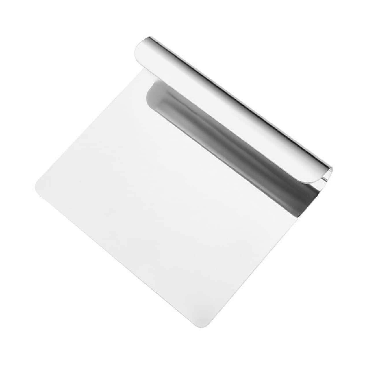 Stainless Steel Dough Scraper MultiPurpose Baking Pastry Chopper for Bread Pizza BBQ Griddle