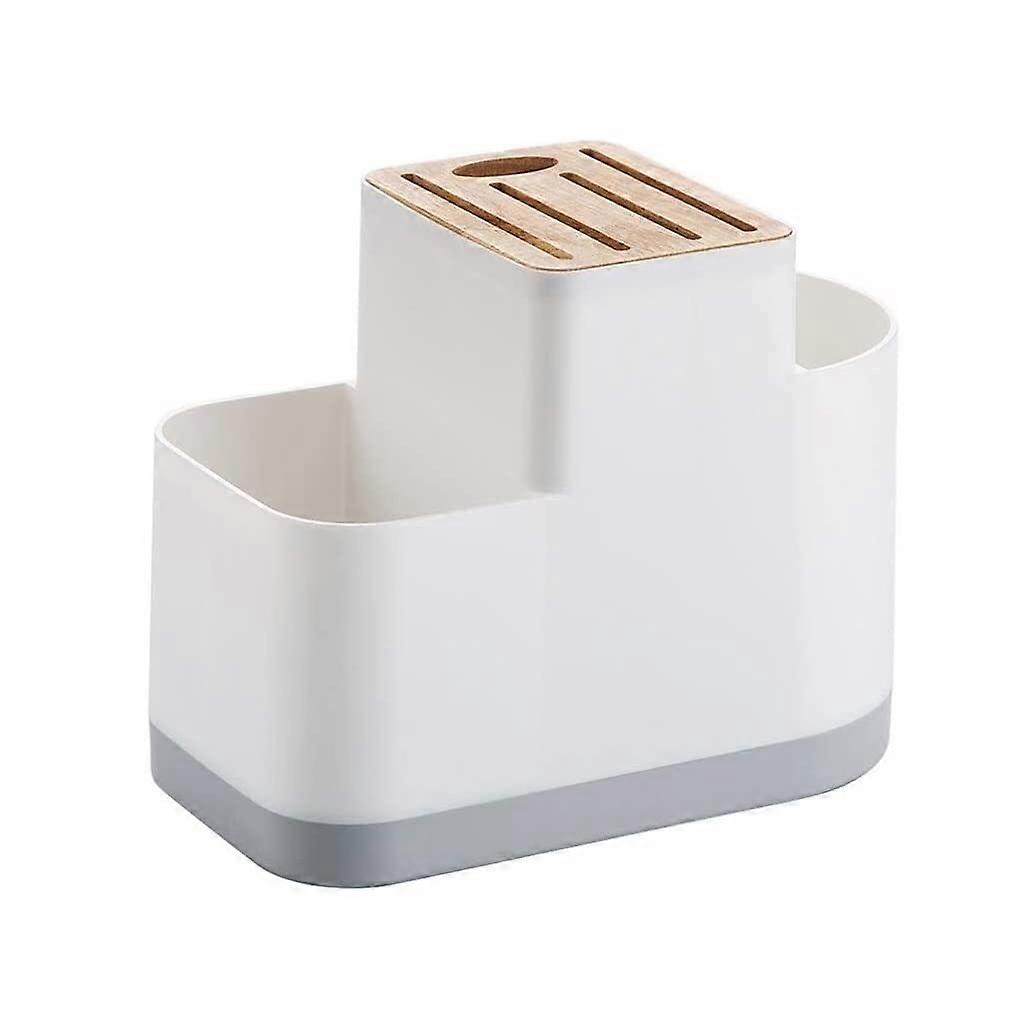 Kitchen Knife Block with MultiSlot Storage Rack and Removable Water Tray for SpaceSaving Organization