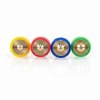 4-teiliges Düsenset aus Messing und Titan (0,25/0,4/0,6/0,8 mm) für 3D-Drucker