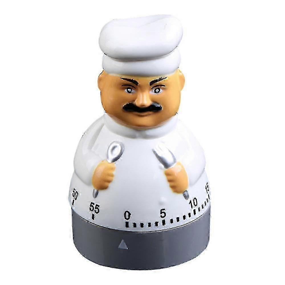 60 minutters kjøkken timer, mekanisk timer 60 minutter nedtelling timer