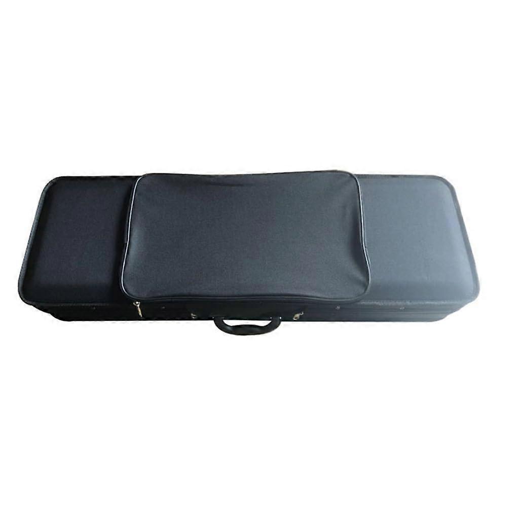 Violin Case Backpack Oxford Cloth with Hygrometer and Secure Lock for Travel