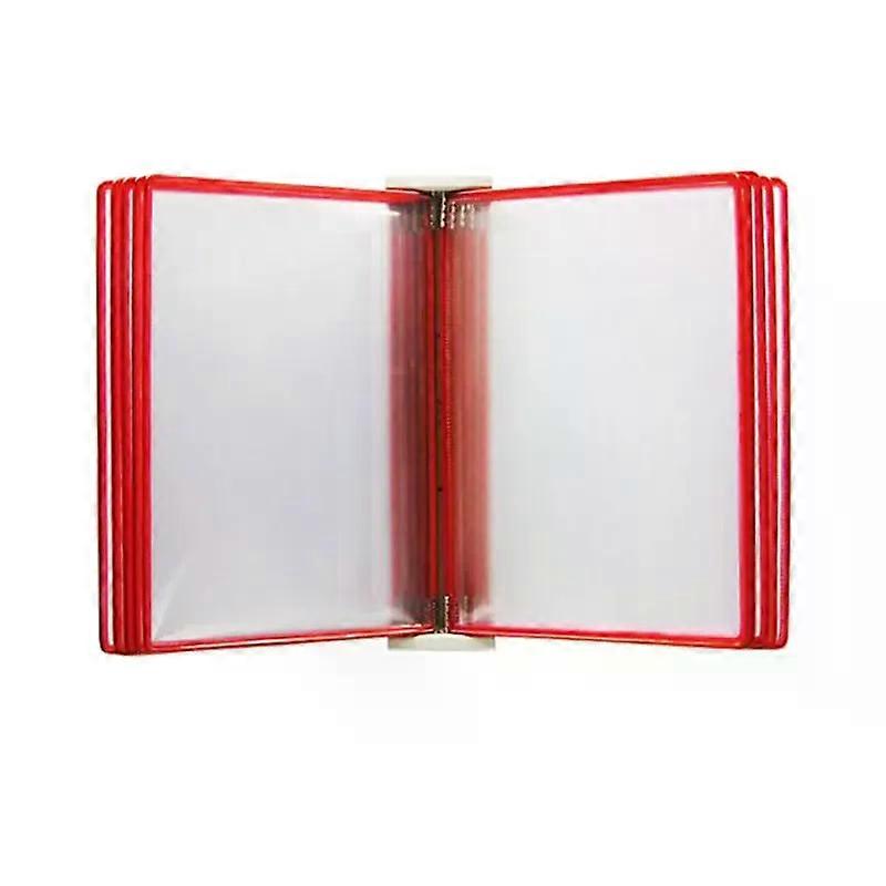 10 Page Flipping Folder A4 Wall Mounted Standard