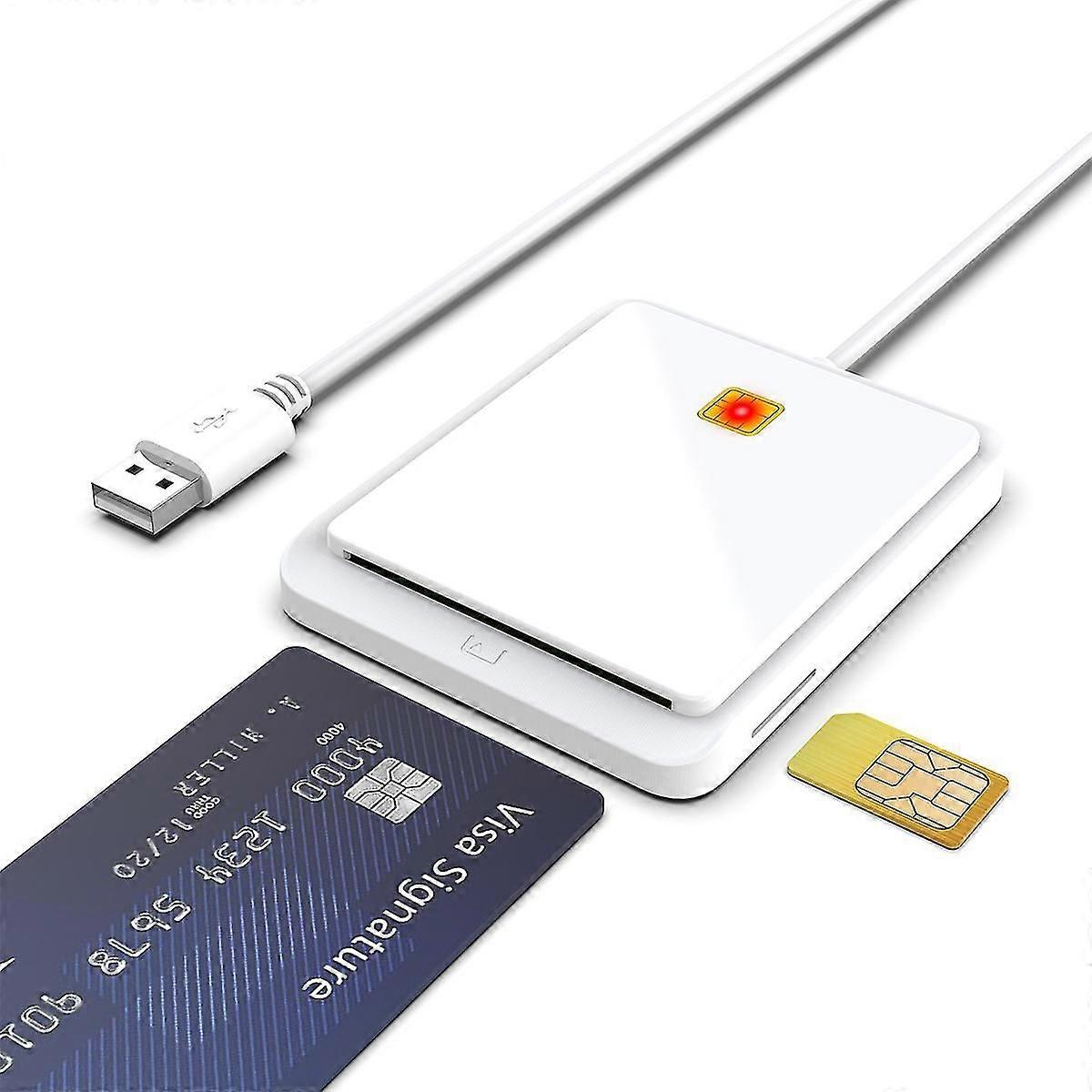 Multi-function Smart Card Sim Smart Card Reader Tax Declaration Cac Id Card Reader Two In One
