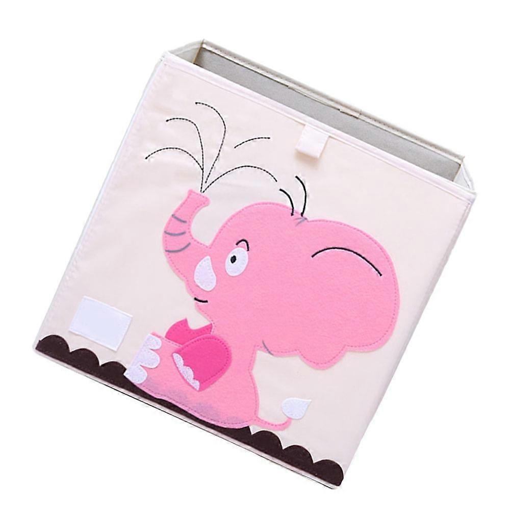 Foldable Cartoon Clothes Storage Box for Kids Toy Storage
