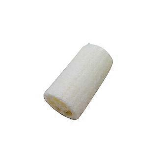 Natural White Loofah Sponge Bath Shower Scrubber for Gentle Skin Exfoliation and Multiuse Cleaning