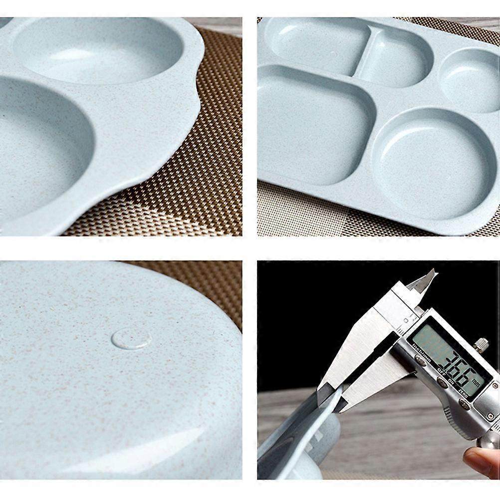 Children's Straw Dinnerware Set 6Pcs -Friendly Tableware