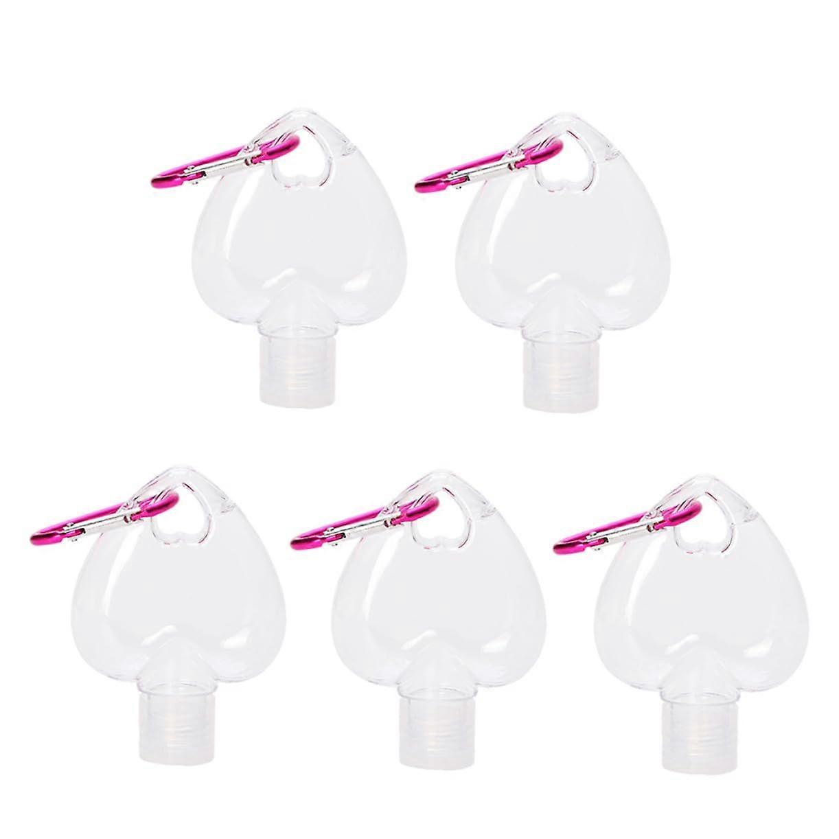 10pcs Travel Refillable Bottles with Hooks Leakproof Compact Containers for Liquids